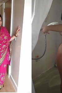 dressed stripped Indian bi-racial nine