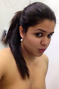 Punjabi chubby dame steaming butt and melons